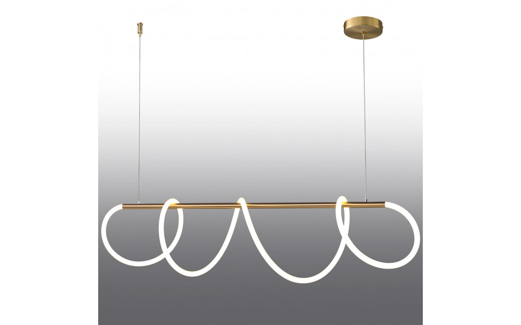Step into Design Lampa wisząca FANTASIA LED złota 120 cm 