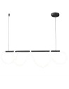Step into Design FANTASIA LED pendant lamp black 120 cm  