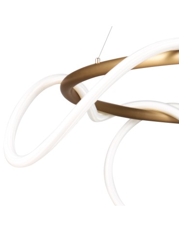 Step into Design FANTASIA ROUND LED pendant lamp gold 60 cm   - product 2