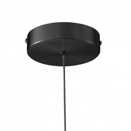 Step into Design Lampa wisząca FANTASIA ROUND LED czarna 60 cm 
