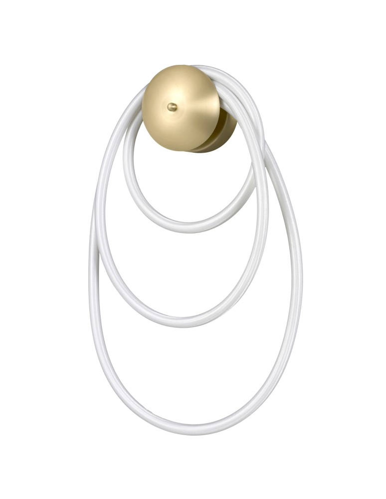 Designer wall lamps - Step into Design FANTASIA gold 30 cm wall lamp.      - product kolory-swiatla.pl 1