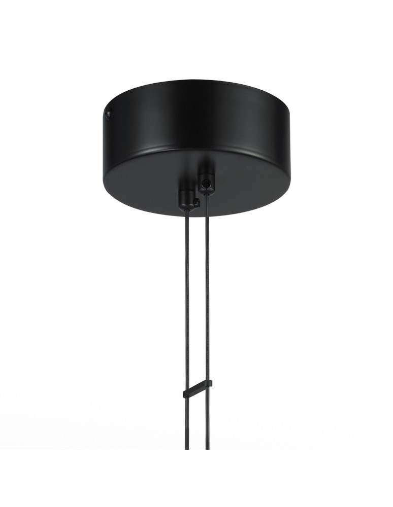 Pendant lamps circles - Step into Design COCO 1 LED pendant lamp black 40 cm   - product kolory-swiatla.pl 4