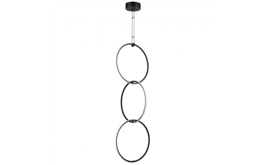 Step into Design Lampa wisząca COCO 3 LED czarna 40 cm 