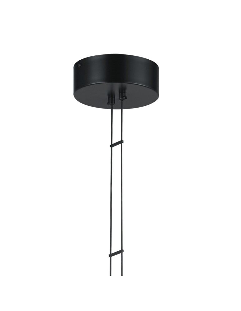 Pendant lamps circles - Step into Design COCO 3 LED pendant lamp black 40 cm   - product kolory-swiatla.pl 3