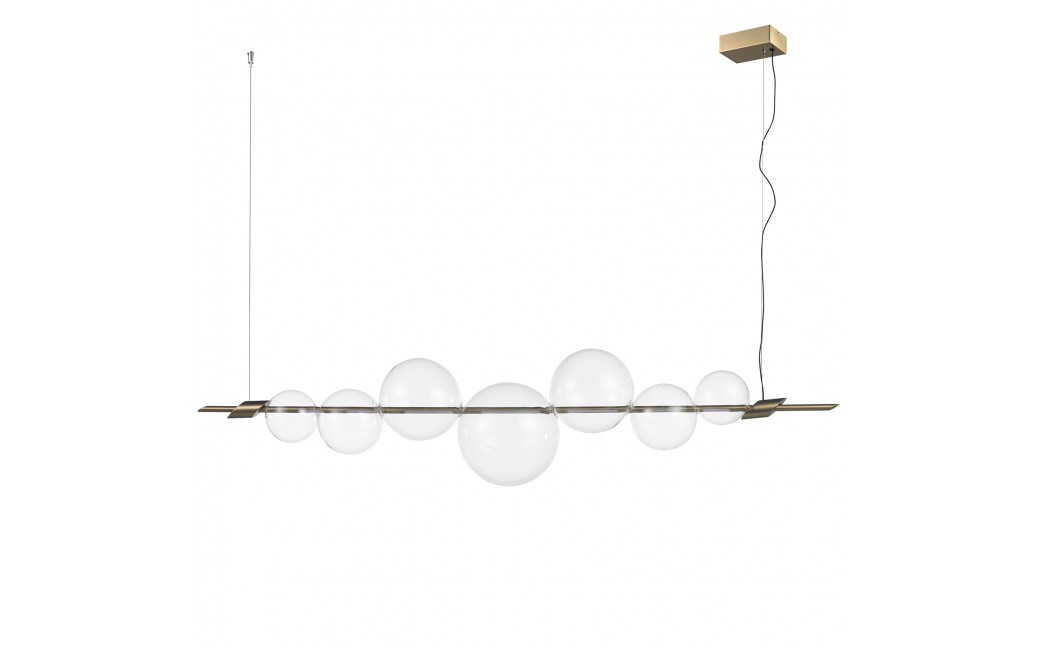 Step into Design Lampa wisząca AMORE złota 153 cm 