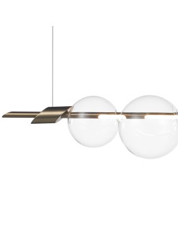 Step into Design Lampa wisząca AMORE złota 153 cm             - produkt 2