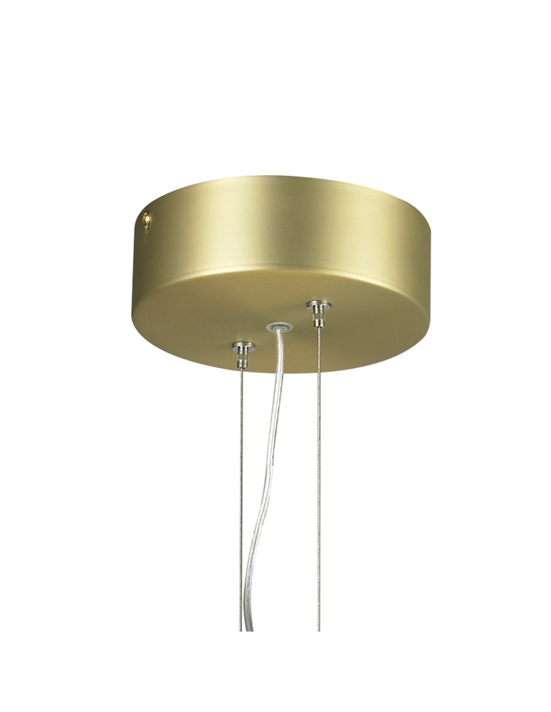 Pendant lamps circles - Step into Design ACIRCULO led pendant lamp gold 50 cm   - product kolory-swiatla.pl 3