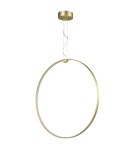 Pendant lamps circles - Step into Design ACIRCULO led pendant lamp gold 74 cm   - product 2