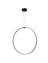 Step into Design ACIRCULO led pendant lamp black 74 cm  