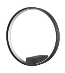 Ring wall lamps - Step into Design ACIRCULO LED wall lamp black 30 cm   - product 1