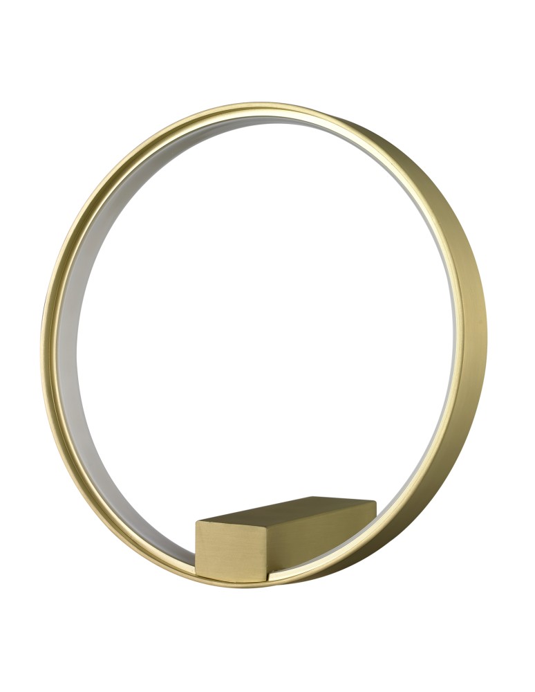 Ring wall lamps - Step into Design ACIRCULO gold 30 cm wall lamp.      - product kolory-swiatla.pl 1