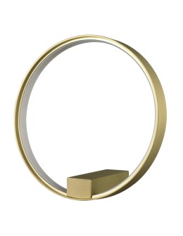 Step into Design ACIRCULO gold 30 cm wall lamp.     