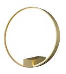 Ring wall lamps - Step into Design ACIRCULO gold 30 cm wall lamp.      - product 2