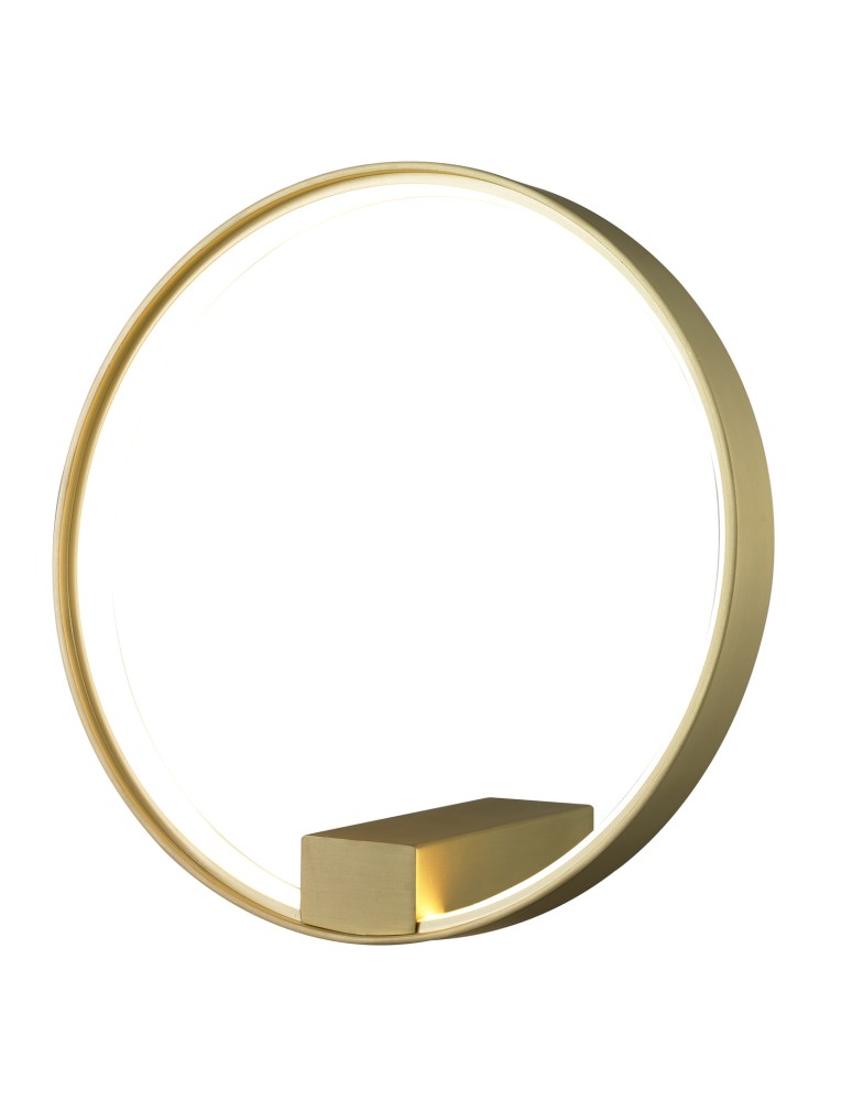 Ring wall lamps - Step into Design ACIRCULO gold 30 cm wall lamp.      - product kolory-swiatla.pl 2