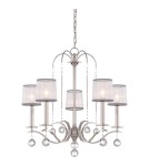 Chandeliers - Elstead WHITNEY Chandelier E14 5x40W Silver QZ-WHITNEY5. - product 1