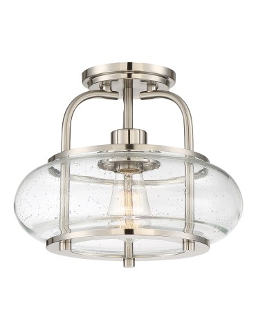 Elstead TRILOGY Pendant E27 1x60W Nickel QZ-TRILOGY-SFS-BN