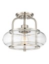 Elstead TRILOGY Pendant E27 1x60W Nickel QZ-TRILOGY-SFS-BN
