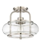 Loft ceiling lamps - industrial - Elstead TRILOGY Pendant E27 1x60W Nickel QZ-TRILOGY-SFS-BN - product 2