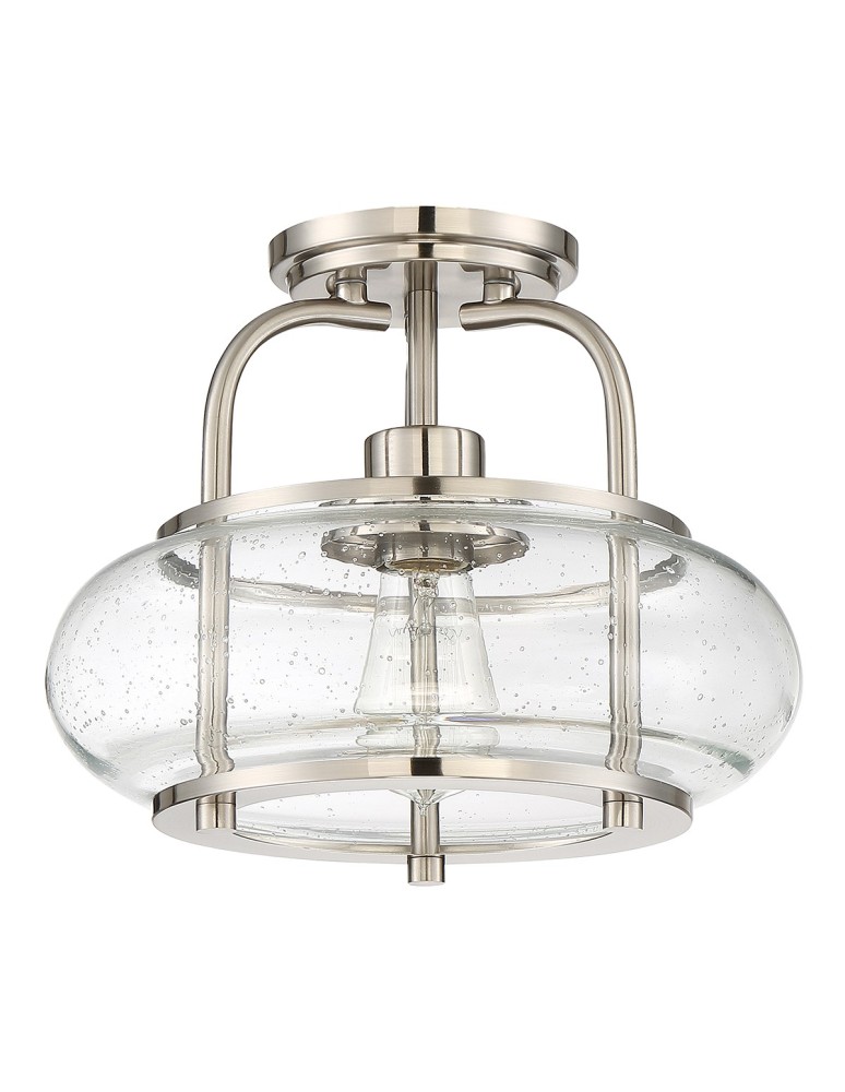 Loft ceiling lamps - industrial - Elstead TRILOGY Pendant E27 1x60W Nickel QZ-TRILOGY-SFS-BN - product kolory-swiatla.pl 2