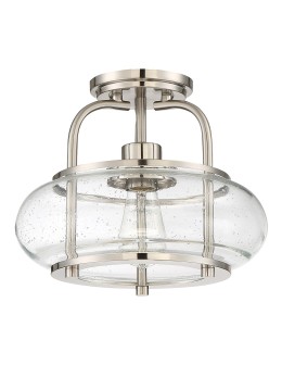 Elstead TRILOGY Pendant E27 1x60W Nickel QZ-TRILOGY-SFS-BN - product 2