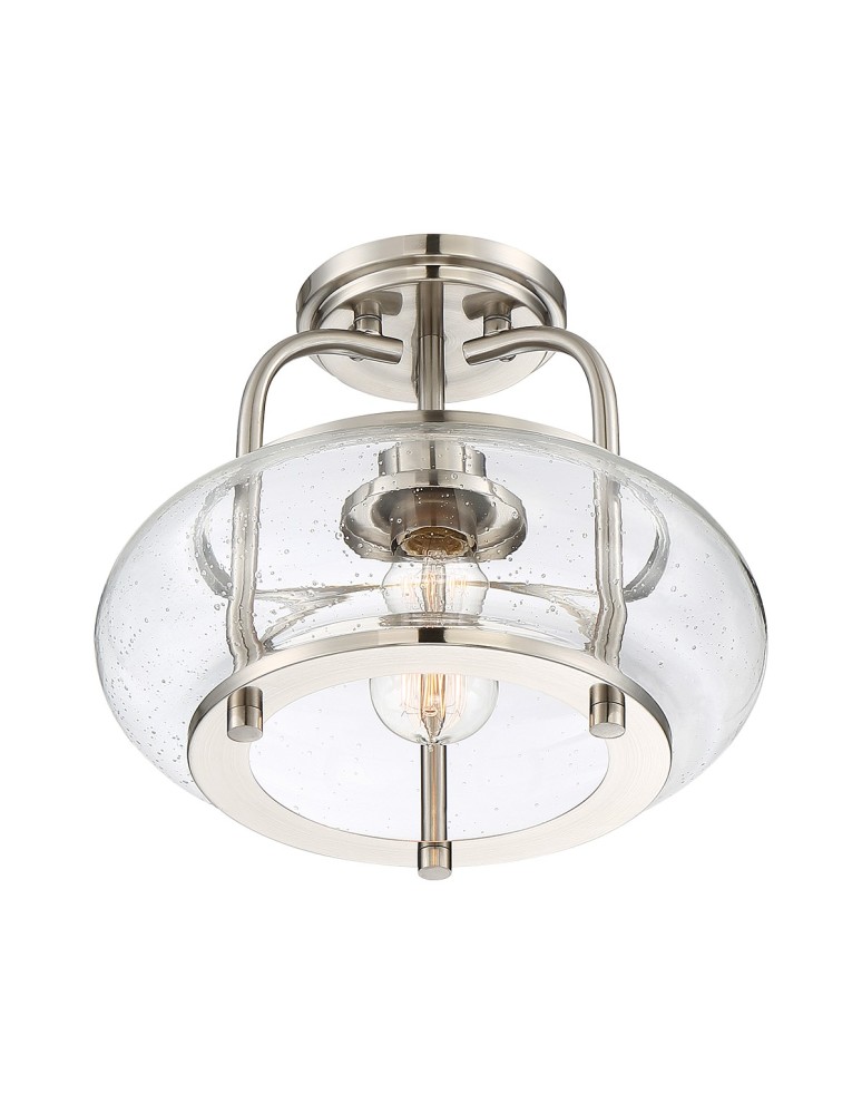 Loft ceiling lamps - industrial - Elstead TRILOGY Pendant E27 1x60W Nickel QZ-TRILOGY-SFS-BN - product kolory-swiatla.pl 3