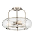 Loft ceiling lamps - industrial - Elstead TRILOGY Pendant E27 3x60W Nickel QZ-TRILOGY-SFM-BN - product 1