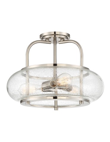 Elstead TRILOGY Pendant E27 3x60W Nickel QZ-TRILOGY-SFM-BN