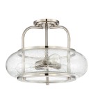 Loft ceiling lamps - industrial - Elstead TRILOGY Pendant E27 3x60W Nickel QZ-TRILOGY-SFM-BN - product 2