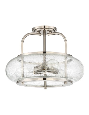 Elstead TRILOGY Pendant E27 3x60W Nickel QZ-TRILOGY-SFM-BN - product 2