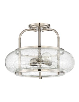 Elstead TRILOGY Wisząca E27 3x60W Nikiel QZ-TRILOGY-SFM-BN - produkt 2