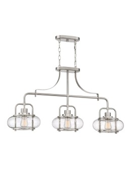 Elstead TRILOGY Wisząca E27 3x60W Nikiel QZ-TRILOGY-ISLE-BN