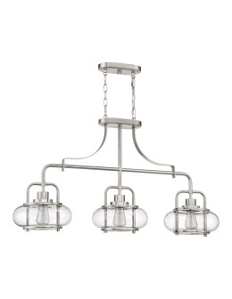Elstead TRILOGY Wisząca E27 3x60W Nikiel QZ-TRILOGY-ISLE-BN - produkt 2