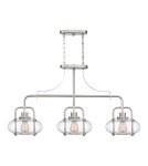 Pendant lamps - Elstead TRILOGY Pendant E27 3x60W Nickel QZ-TRILOGY-ISLE-BN - product 3
