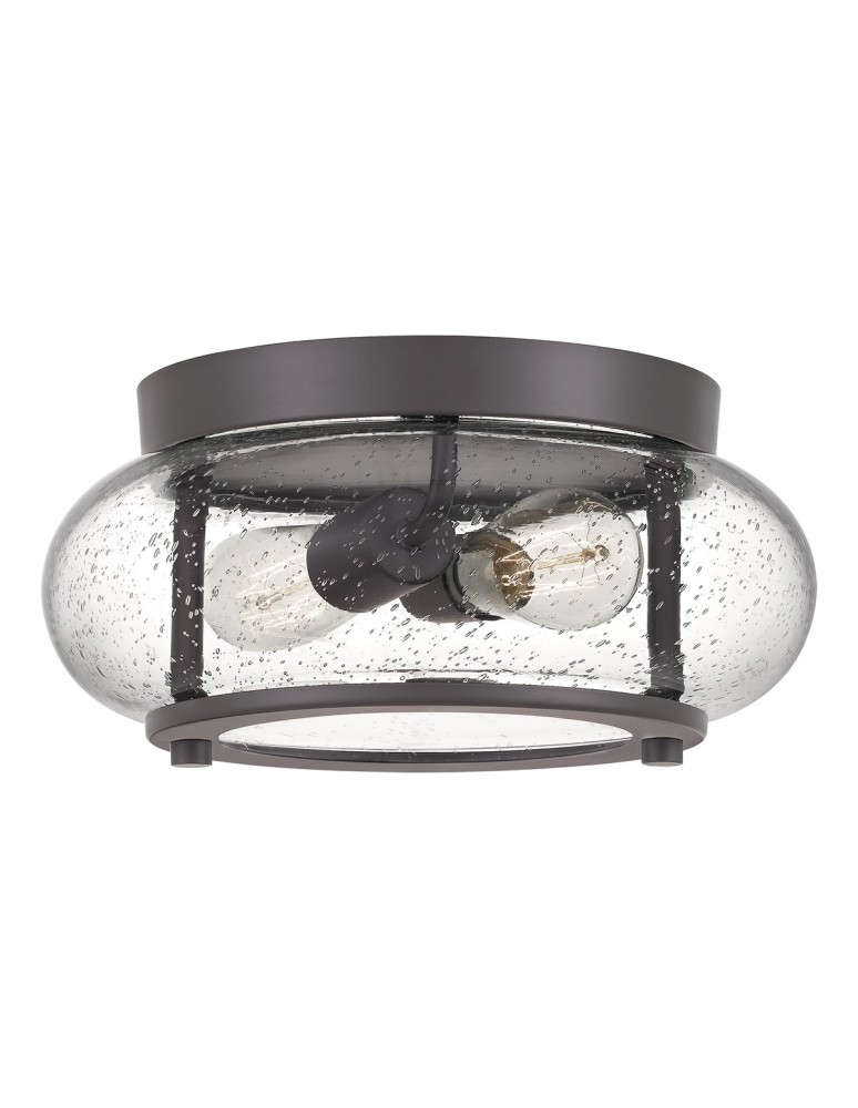 Loft ceiling lamps - industrial - Elstead TRILOGY Plafond E27 2x60W Brown QZ-TRILOGY-FS-OZ - product kolory-swiatla.pl 1