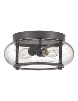 Elstead TRILOGY Plafon E27 2x60W Brązowy QZ-TRILOGY-FS-OZ