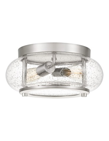 Elstead TRILOGY Plafond E27 2x60W Nickel QZ-TRILOGY-FS-BN