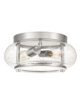 Elstead TRILOGY Plafond E27 2x60W Nickel QZ-TRILOGY-FS-BN