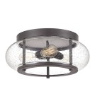 Loft ceiling lamps - industrial - Elstead TRILOGY Plafond E27 3x60W Brown QZ-TRILOGY-FM-OZ - product 1