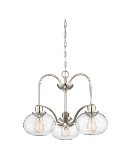 Elstead TRILOGY Żyrandol E27 3x60W Nikiel QZ-TRILOGY3-BN