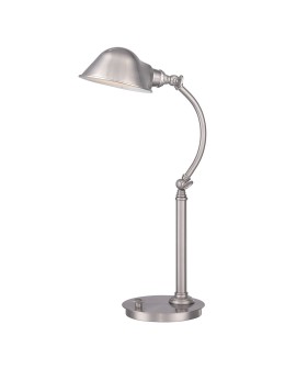 Elstead THOMPSON Lampa Stołowa LED 1x7W Nikiel QZ-THOMPSON-TLBN