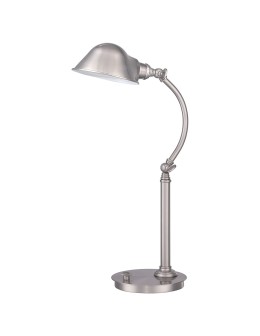 Elstead THOMPSON LED Table Lamp 1x7W Nickel QZ-THOMPSON-TLBN. - product 2