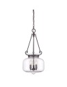 Elstead STEWART Pendant E14 3x60W Brown QZ-STEWART-WT