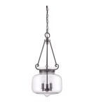Chandeliers - Elstead STEWART Pendant E14 3x60W Brown QZ-STEWART-WT - product 2