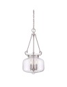 Elstead STEWART Pendant E14 3x60W Nickel QZ-STEWART-BN