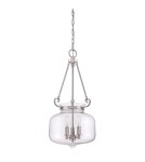 Chandeliers - Elstead STEWART Pendant E14 3x60W Nickel QZ-STEWART-BN - product 2