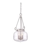 Chandeliers - Elstead STEWART Pendant E14 3x60W Nickel QZ-STEWART-BN - product 4