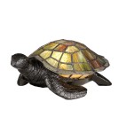 Table lamps - Elstead TIFFANY ANIMAL LAMPS Table Lamp G9 1x3W Brown QZ-SAWBACK-TL. - product 1