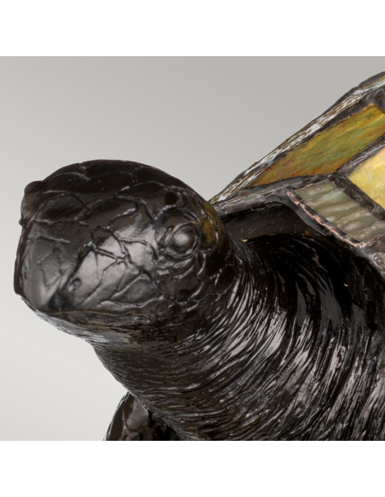 Table lamps - Elstead TIFFANY ANIMAL LAMPS Table Lamp G9 1x3W Brown QZ-SAWBACK-TL. - product kolory-swiatla.pl 3