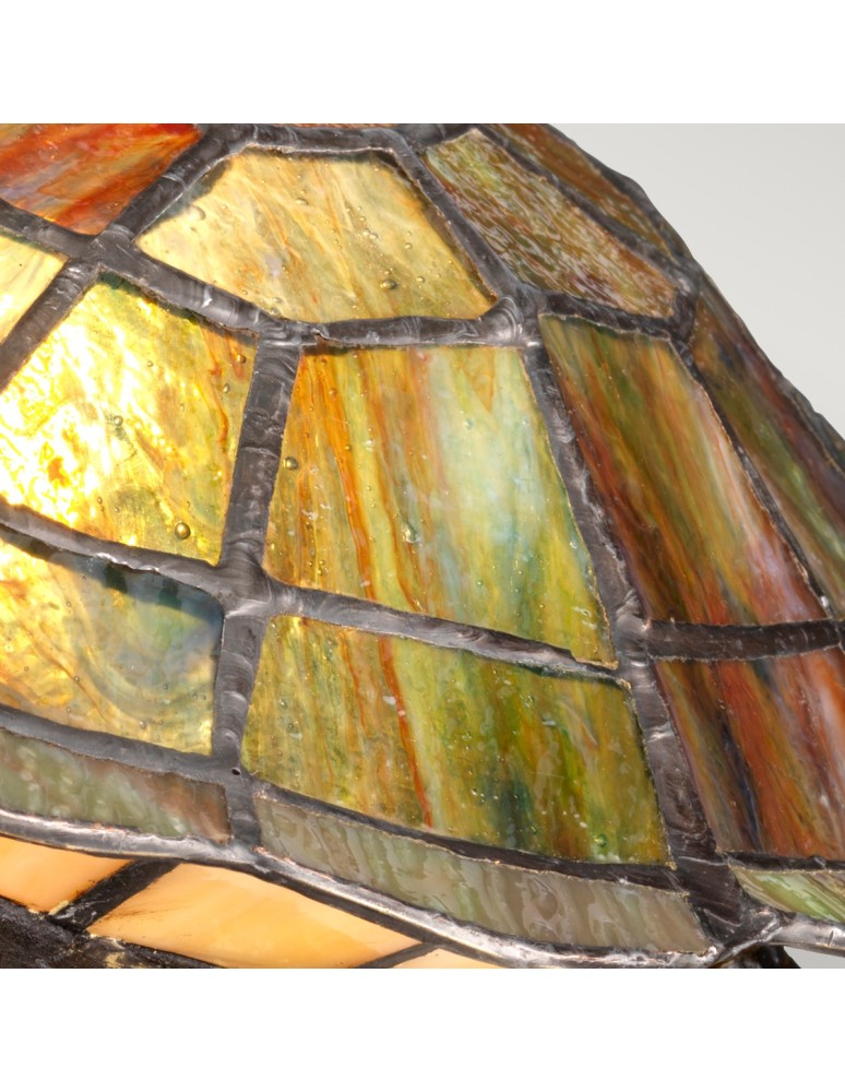 Table lamps - Elstead TIFFANY ANIMAL LAMPS Table Lamp G9 1x3W Brown QZ-SAWBACK-TL. - product kolory-swiatla.pl 4