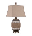 Table lamps with lampshade - Elstead RIGGING E27 Table Lamp 1x100W Beige QZ-RIGGING. - product 2